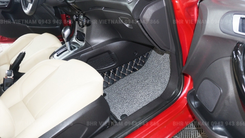 Thảm lót sàn ô tô 360 độ Ford Fiesta giá tại xưởng, rẻ nhất Hà Nội, TPHCM